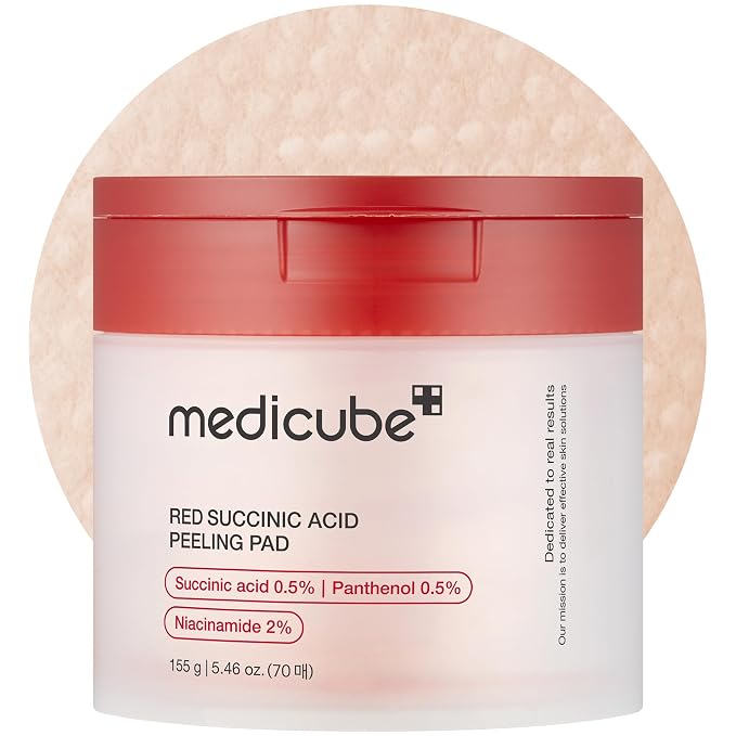 Medicube - Red Succinic Acid Peeling Pad 155g (70 Pads)