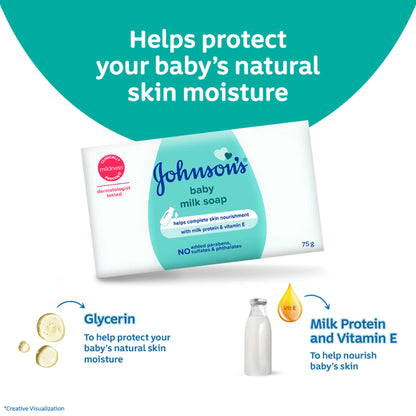 Johnsons - Baby Soap Milk - 75G