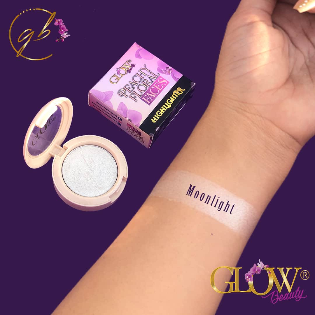 Glow Beauty - Highlighter Peachy Floral Faces