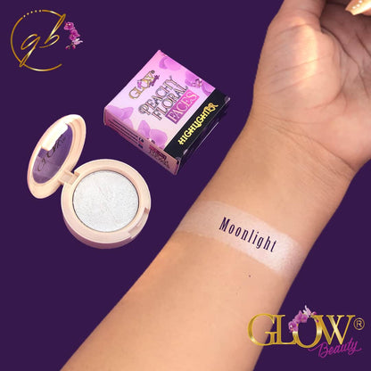 Glow Beauty - Highlighter Peachy Floral Faces