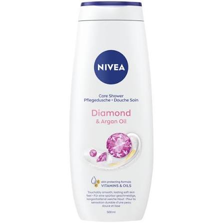 Nivea - Diamond & Argan Oil Shower Cream - 500Ml