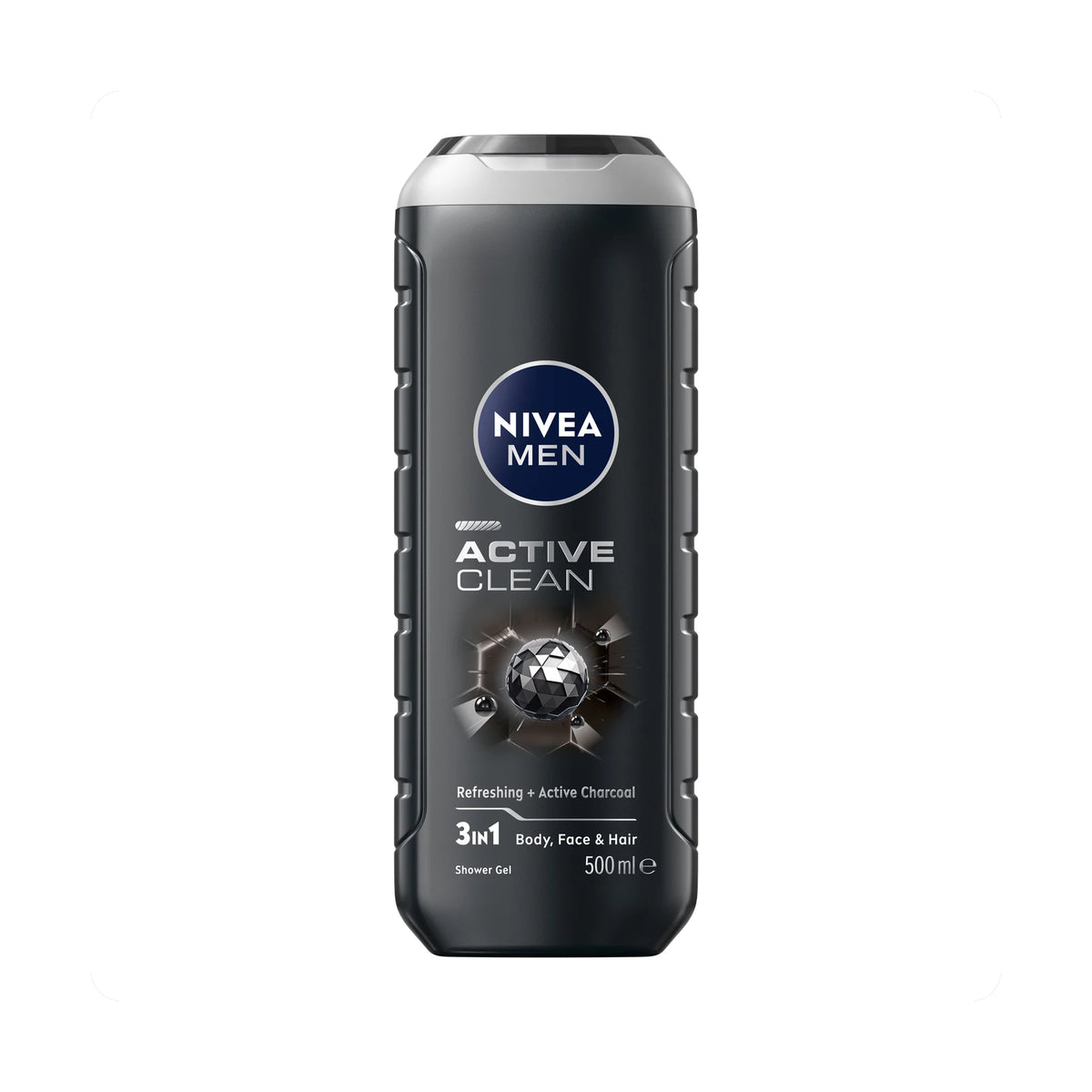 Nivea - 3In1 Active Clean Shower Gel - 500Ml