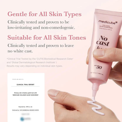 Medicube - Collagen Glow Sunscreen SPF50+ PA++ 50ml