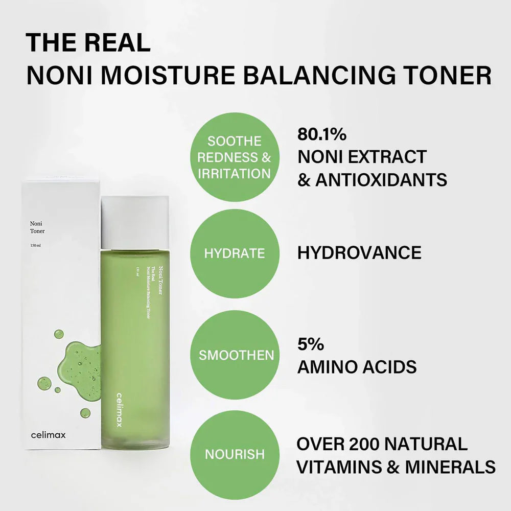Celimax - The Real Noni Moisture Balancing Toner 150ml
