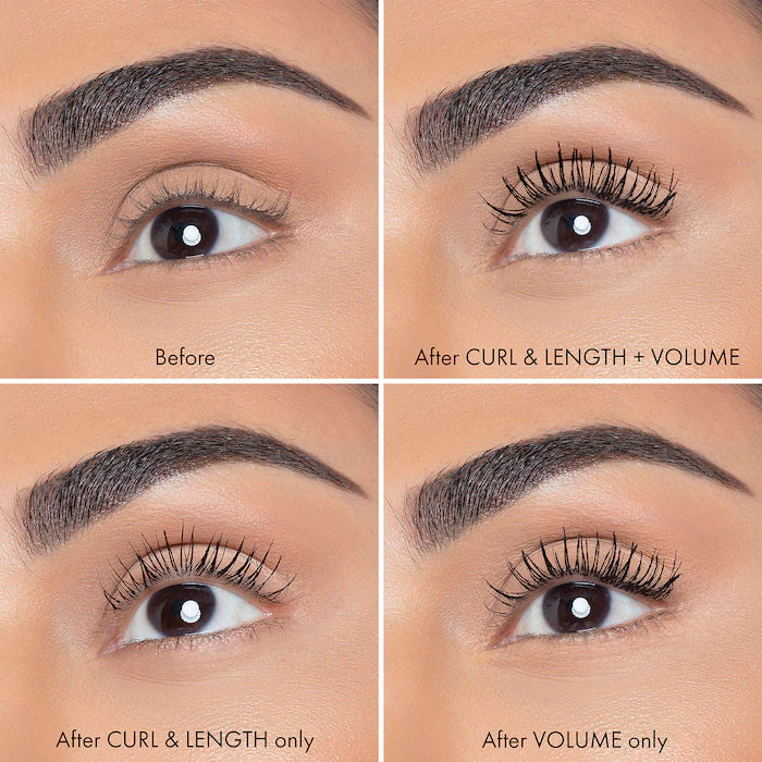 Huda Beauty LEGIT LASHES Double-Ended Volumizing and Lengthening Mascara