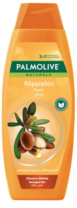 Palmolive - Repair 2In1 Shampoo + Conditioner With Keratin & Argan Oil - 380Ml