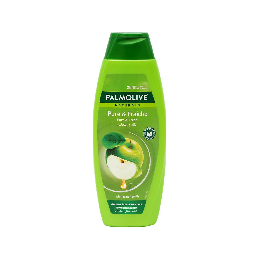 Palmolive - Pure & Fresh 2In1 Shampoo + Conditioner With Apple - 380Ml