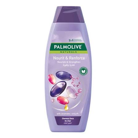 Palmolive - Nourish & Strengthen 2In1 Shampoo + Conditioner With Ceramides - 380Ml