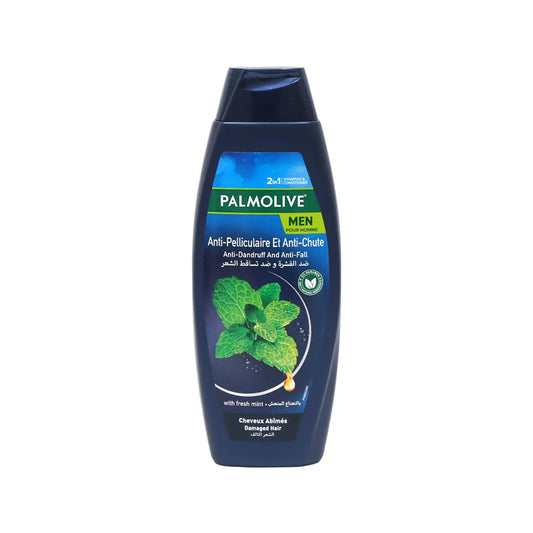Palmolive - Men Anti Fall & Anti Dandruff 2In1 Shampoo + Conditioner With Fresh Mint - 380Ml