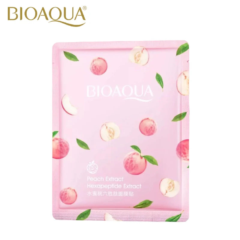 Bioaqua Honey Peach Facial Mask - 1 PC