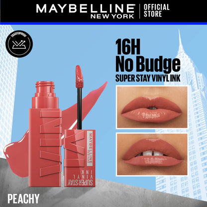 Maybelline's Superstay Vinyl Ink, 16-Hour No-Budge Liquid Lipcolor