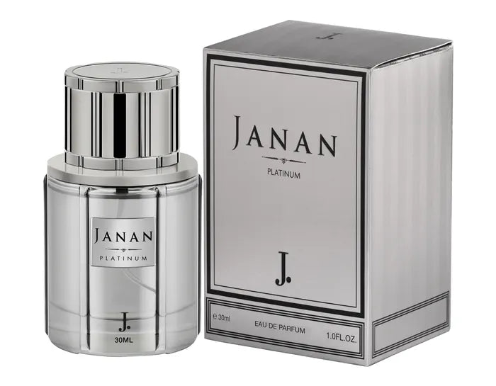 J. Janan Platinum Men's Perfume - 30ml