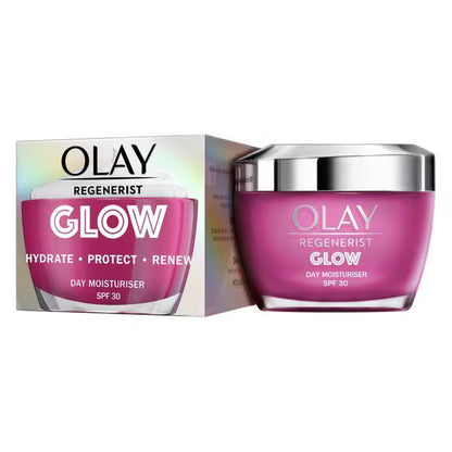 Olay - Regenerist Glow Day Moisturiser With SPF30 - 50Ml