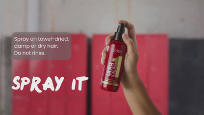 Revlon - UniqONE DUO-PACK All-in-One Leave-In Hair Treatment Classic Fragrance 150ml + Shampoo 230ml