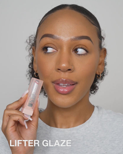 Maybelline Lifter Glaze, Tinted Lip Oil Balm with cherry extract - 24Hr Hydrated Lips