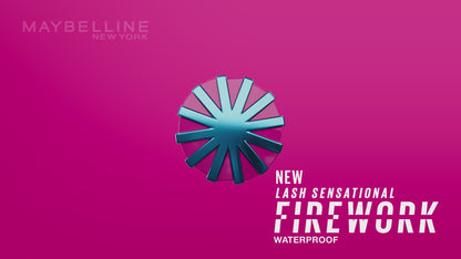 Maybelline New York Lash Sensational Firework waterproof mascara - a bold, lasting look