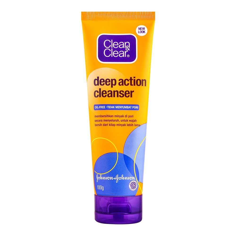 Clean & Clear - Deep Action Daily Pore Cleanser - 100gms