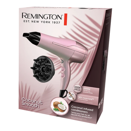 Remington - Coconut Smooth Hair Dryer - D5901