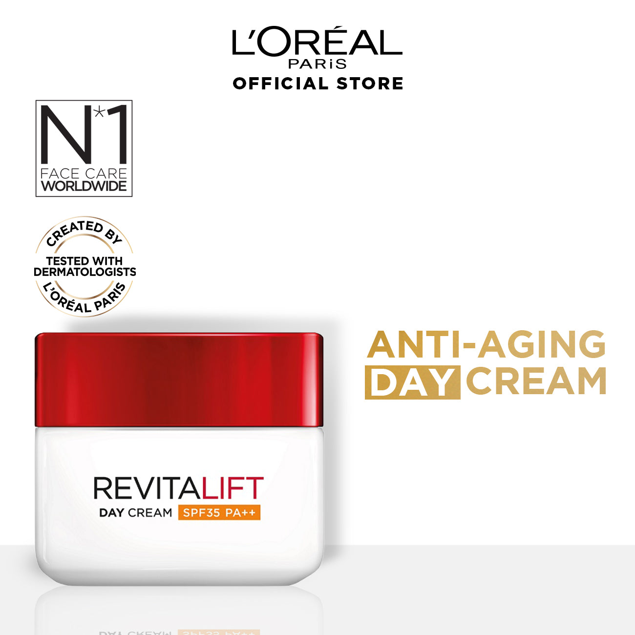 L'Oreal Paris Revitalift Classic Day Cream 50 Ml - Anti-Aging