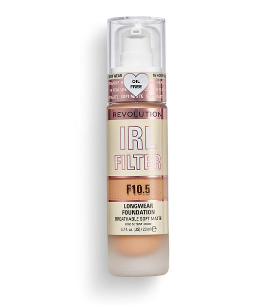 Makeup Revolution IRL Filter Longwear Foundation F10.5