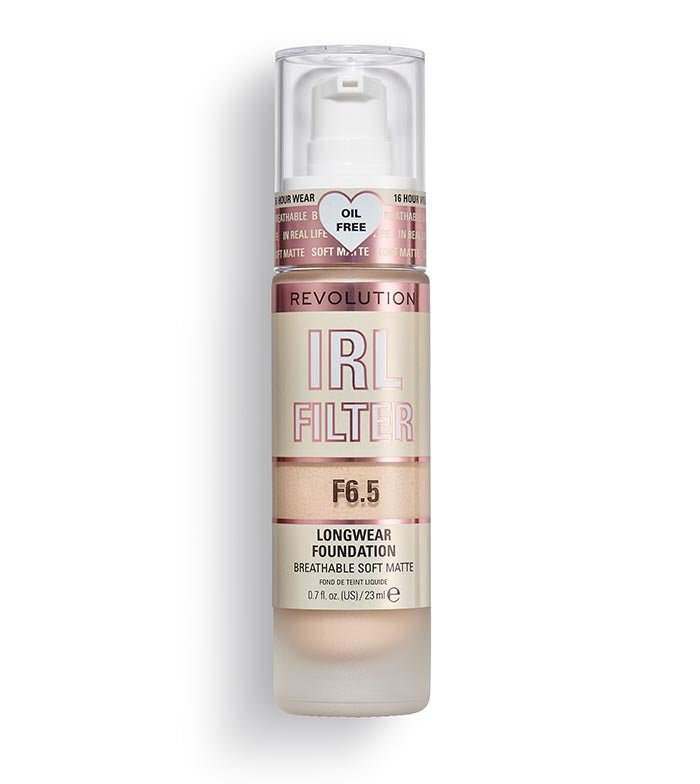 Makeup Revolution IRL Filter Longwear Foundation F6.5