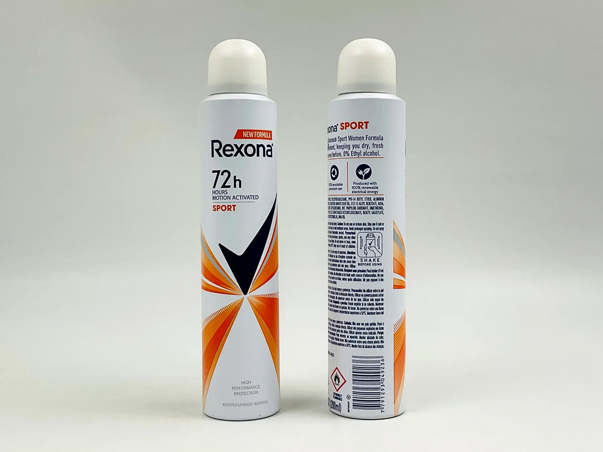 Rexona Deodorant Spray For Women Sport - 200ml - Argentina