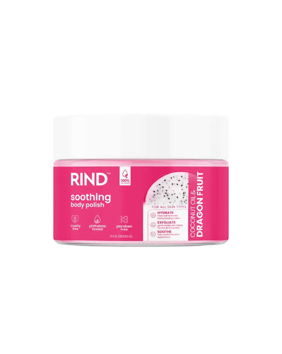 Rind Body Polish Balancing Coconut Oil & Dragon Fruit 10Oz/283G