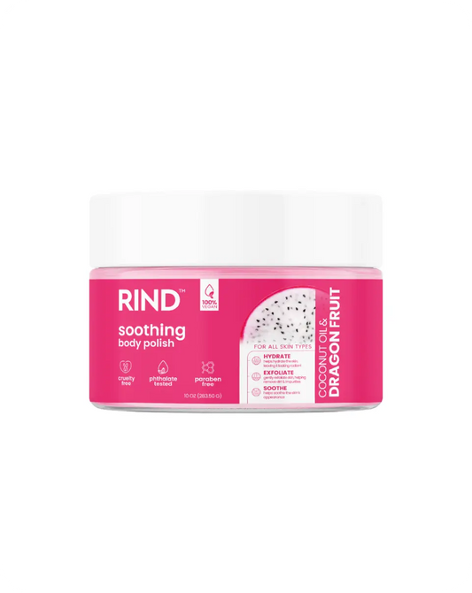 Rind Body Polish Balancing Coconut Oil & Dragon Fruit 10Oz/283G