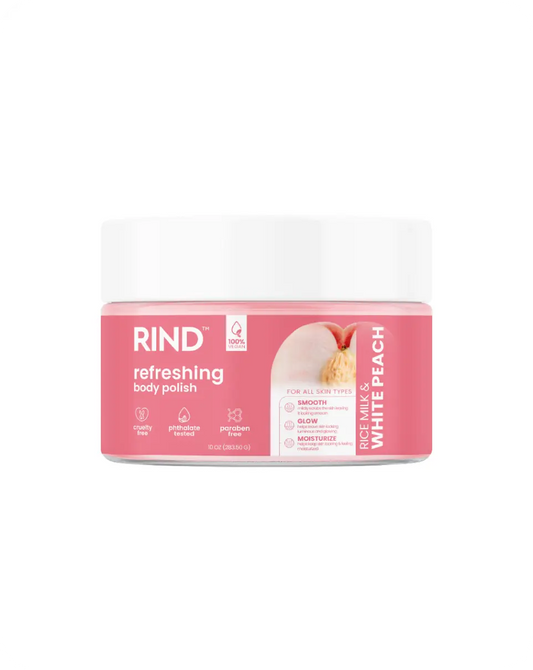 Rind Body Polish Refreshing Rice Milk & Peach 10Oz/283G