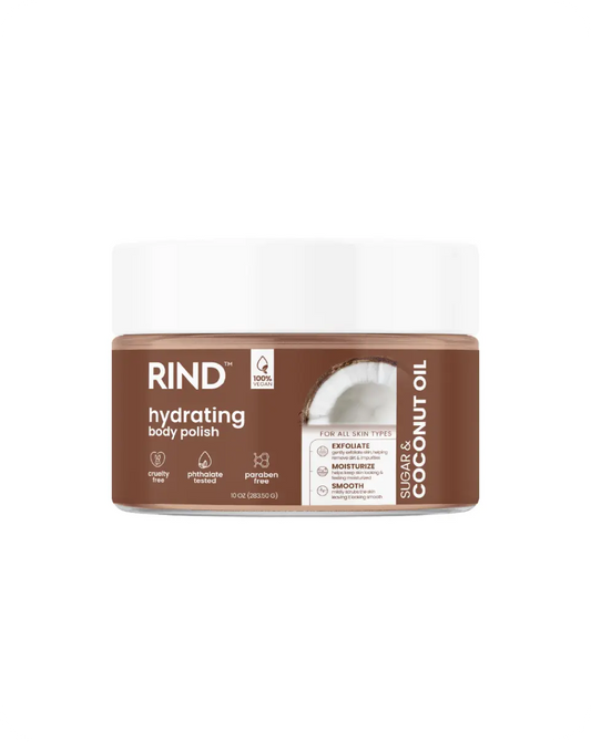 Rind Body Polish Hydrating Brown Sugar & Coconut Oil 10Oz/283G