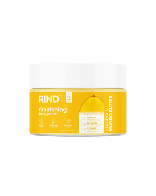 Rind Body Polish Nourishing Almond Oil & Mango Butter 10Oz/283G