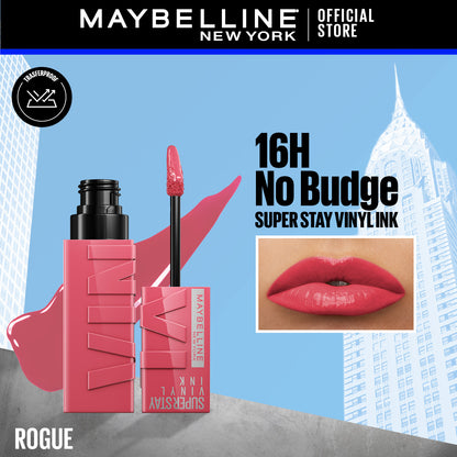 Maybelline's Superstay Vinyl Ink, 16-Hour No-Budge Liquid Lipcolor