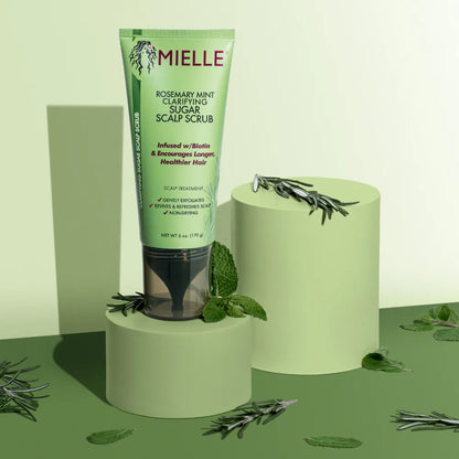 Mielle - Rosemary Mint Clarifying Sugar Scalp Scrub 170G