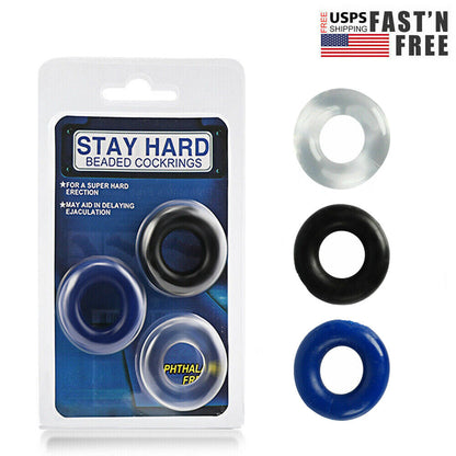 Feel - Silicon Pleasure Rings Pack of 3