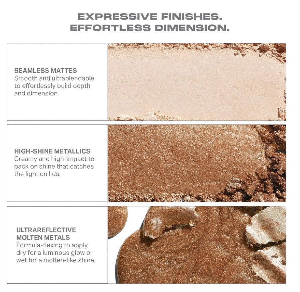 Morphe Champagne On Tap Eyeshadow Trio 3.5g