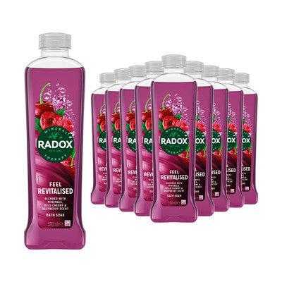 Radox Bath Feel Revitalised Wild Cherry & Raspberry 500Ml