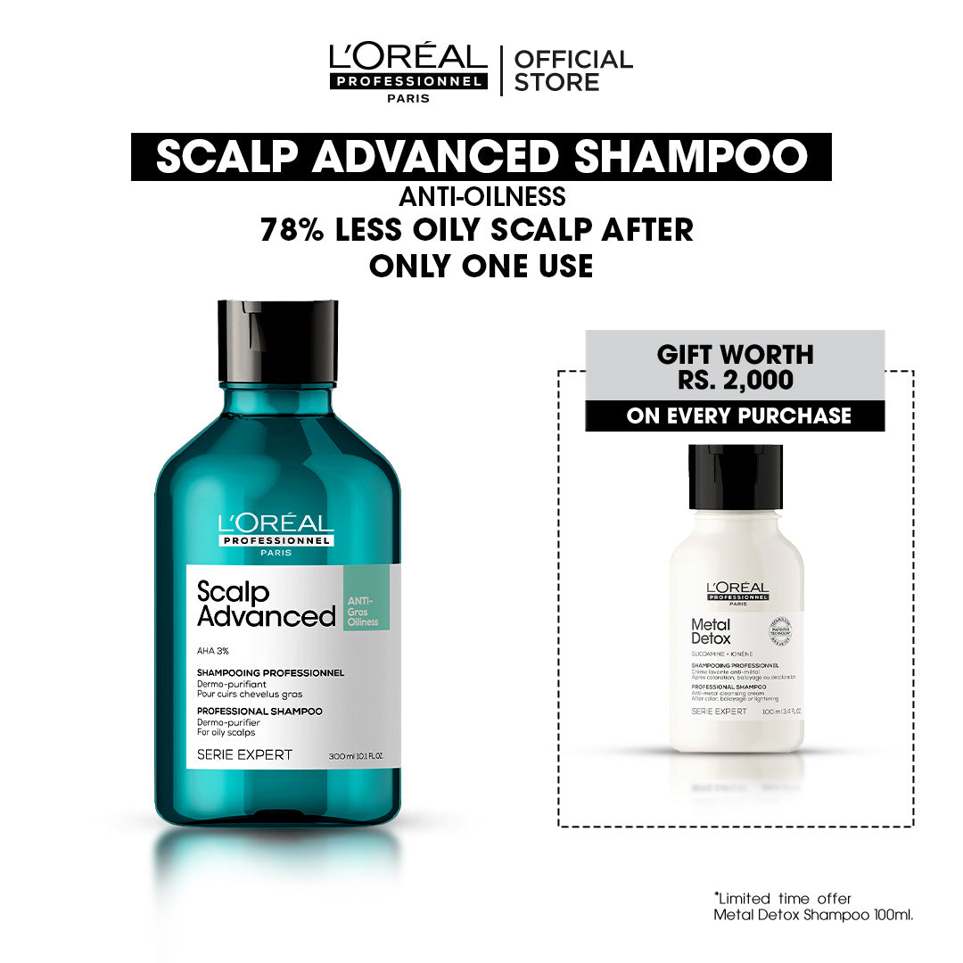 L'Oreal Professional - Serie Expert Scalp Advance Shampoo 300 ML - For Oily Scalp