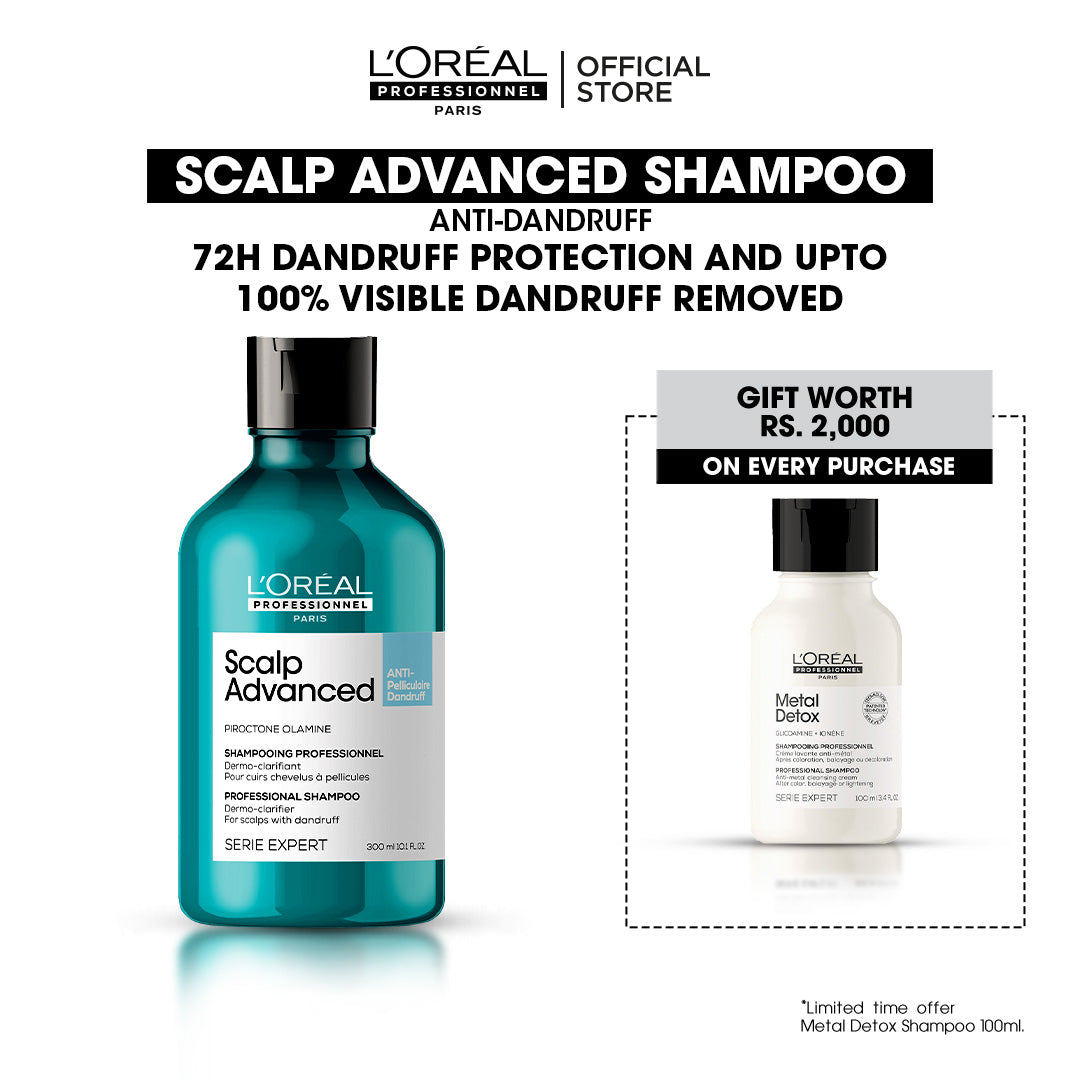 L'Oreal Professional - Serie Expert Scalp Advance Shampoo 300 ML - For Anti Dandruff