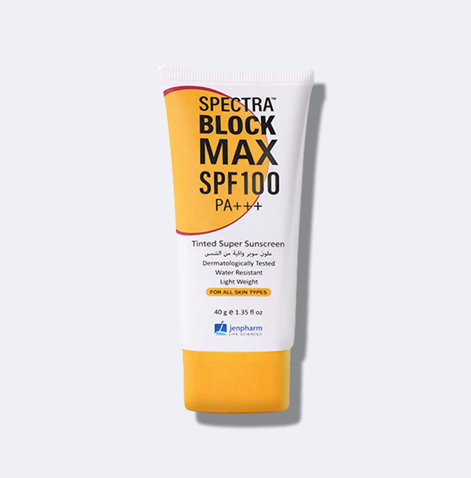Jenpharm Spectra Block Max Tinted Super Sunblock Cream 40G