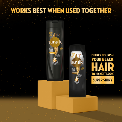 Sunsilk Conditioner Black Shine - 160Ml