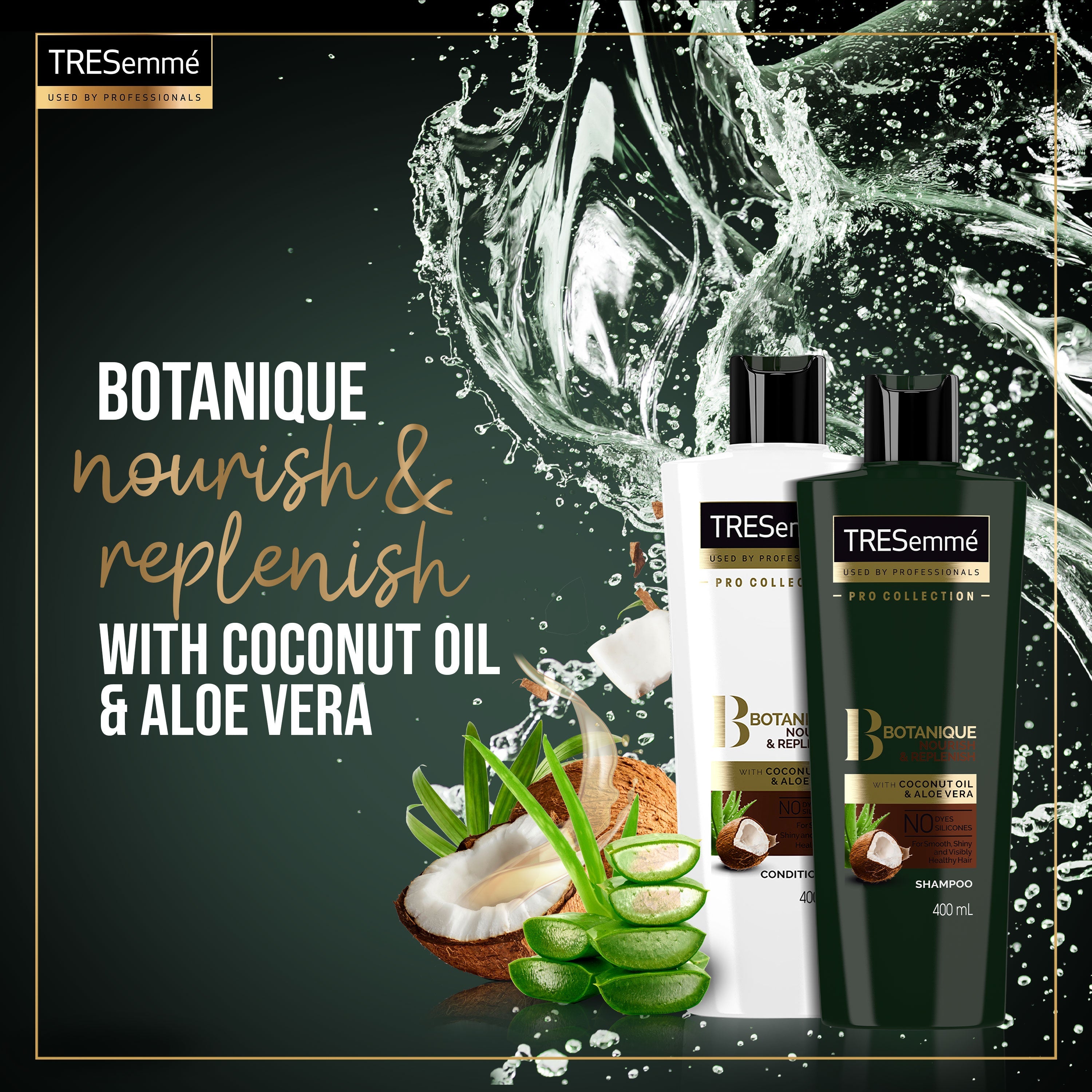 Print Your Name - Tresemme Botanique Shampoo Nourish & Replenish - 360Ml