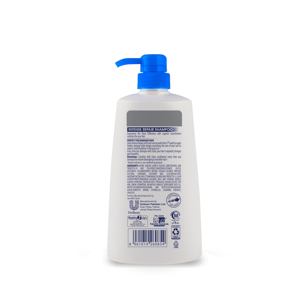 Dove Shampoo Intense Repair - 650Ml