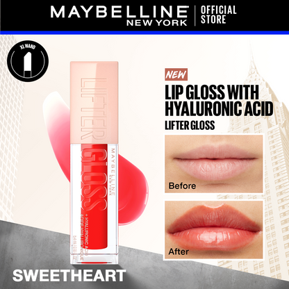 Maybelline New York Lifter Shine® Hydrating Lip Gloss With Hyaluronic Acid 5.4ml