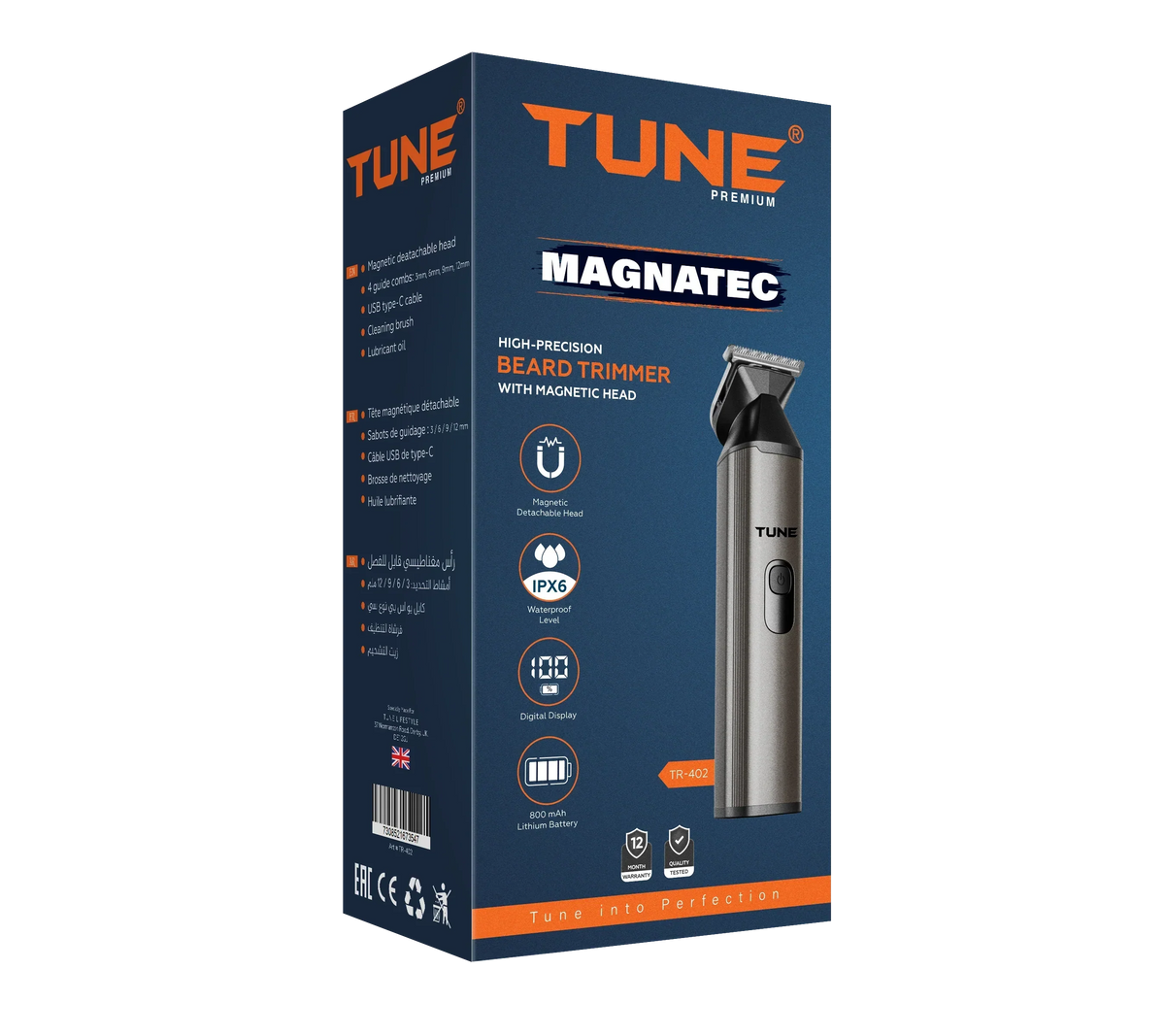 Tune - Magnetic Hair Trimmer - TR402