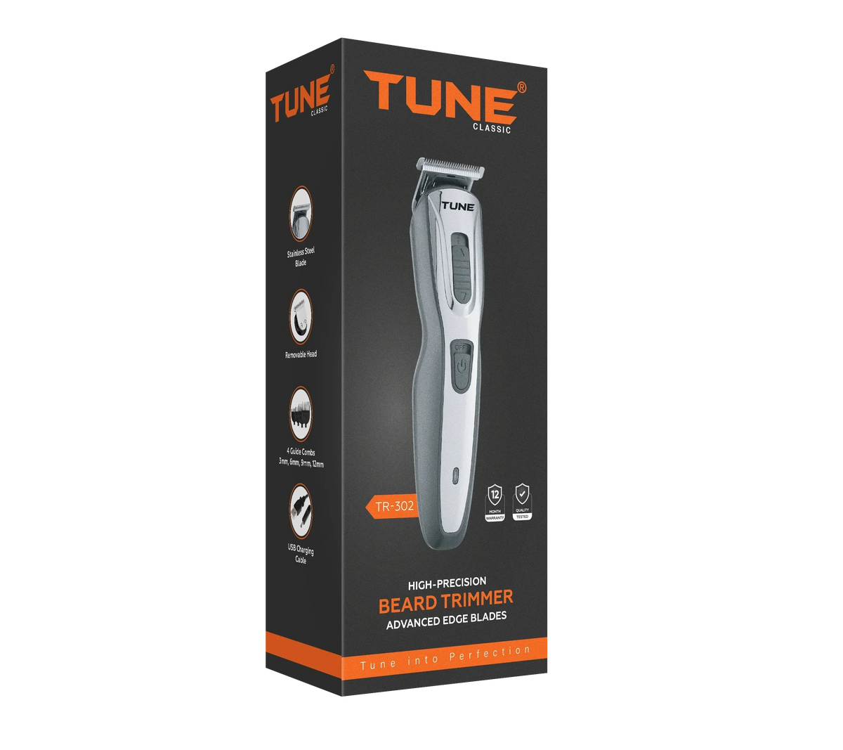 Tune - Adjustable Blade Hair Trimmer - TR302