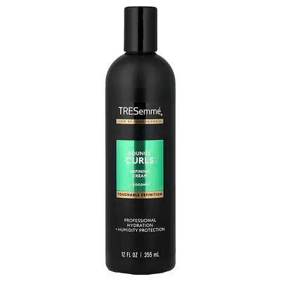 Tresemme - Bouncy Curls Defining Cream + Coconut Touchable Definition 12Oz/355Ml