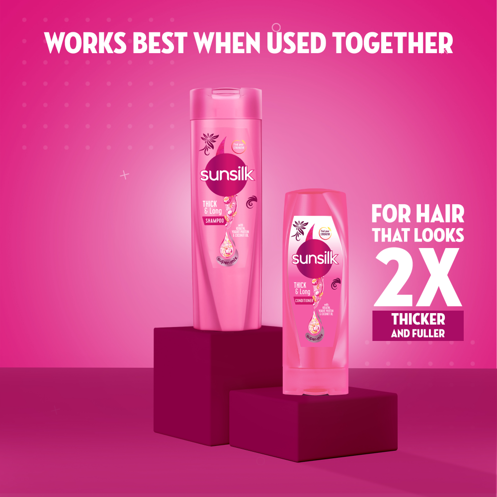 Sunsilk Conditioner Thick & Long - 180Ml