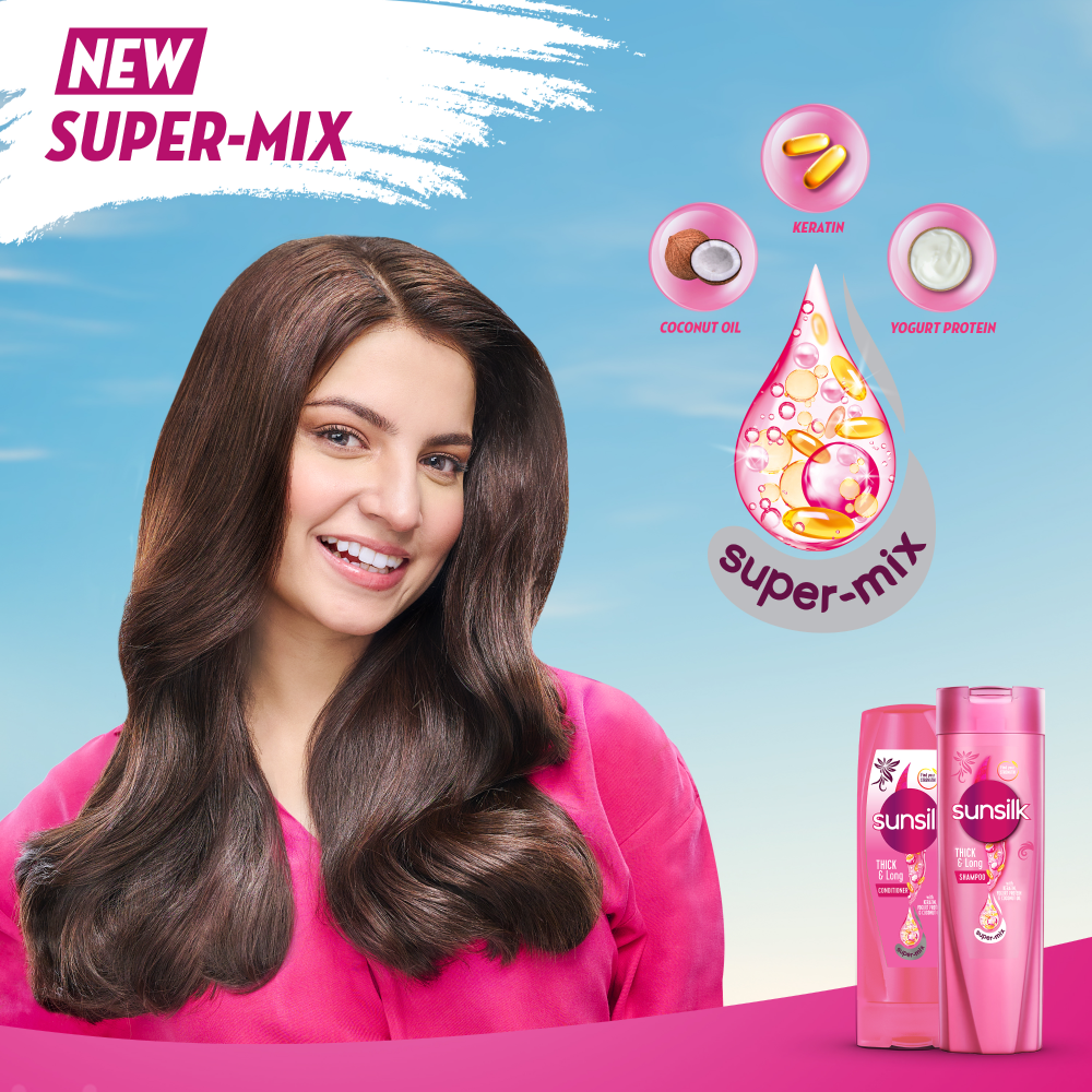 Sunsilk Conditioner Thick & Long - 180Ml