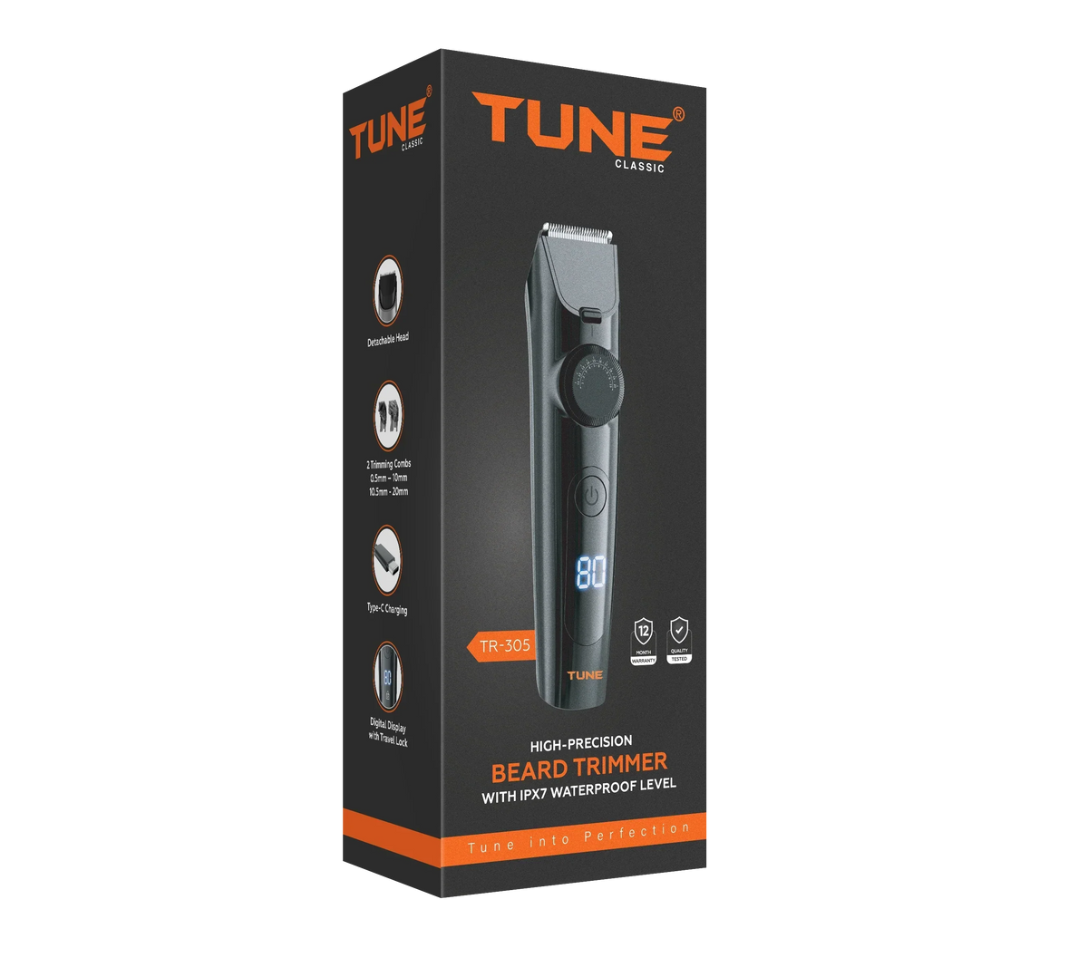 Tune - Waterproof Hair Trimmer - TR305