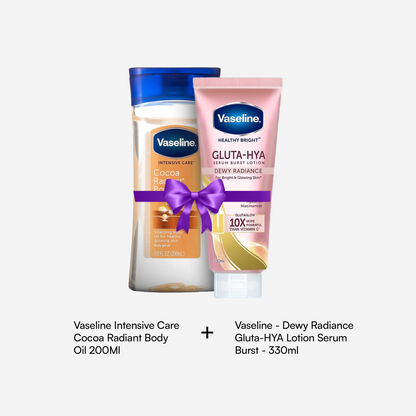 Bundle - Vaseline Gluta-Hya & Cocoa Radiant Hydration Pair